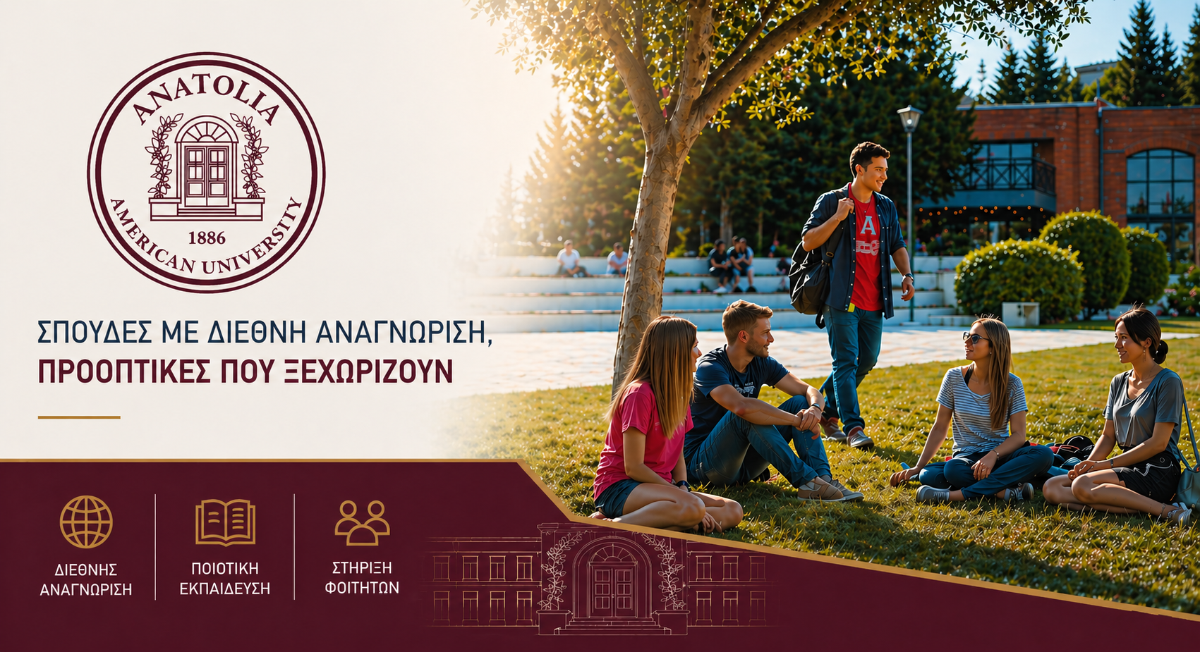 Γνώρισε από κοντά το Anatolia University στην έκθεση σπουδών EduDay 2026