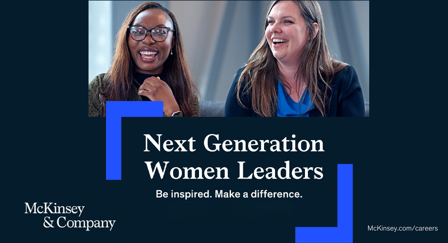 Η McKinsey διοργανώνει για άλλη μια χρονιά το Next Generation Women Leaders