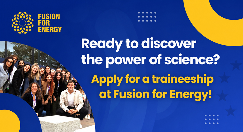 Αμειβόμενη πρακτική άσκηση στο Fusion for Energy