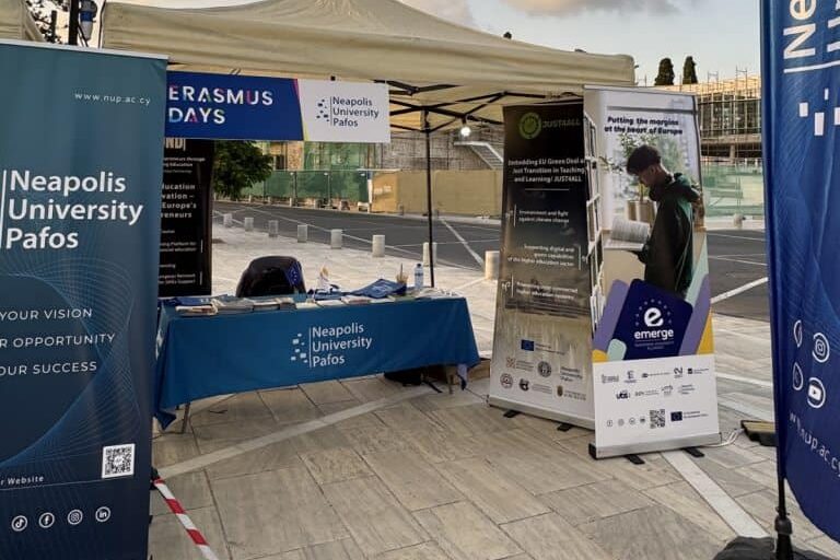Το Πανεπιστήμιο Νεάπολις Πάφος στα Erasmus Days 2025