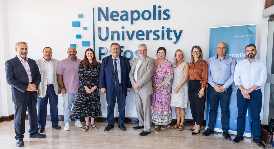 Επίσκεψη αντιπροσωπείας του University of Reading στο Πανεπιστήμιο Νεάπολις Πάφος