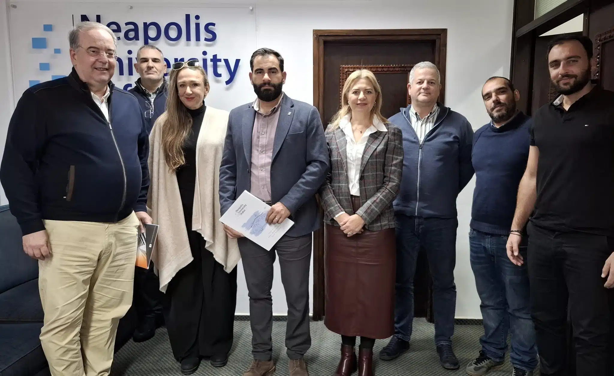 Υπογραφή Συμφωνίας Συνεργασίας μεταξύ του Τμήματος Πολιτικών Μηχανικών του Παν. Νεάπολις Πάφος και του ΣΠΟΛΜΗΚ