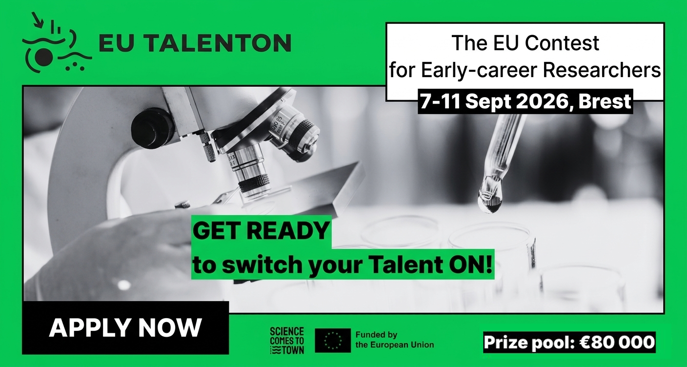 Διαγωνισμός EU TalentOn 2026: Ευκαιρίες χρηματοδότησης για νέους ερευνητές