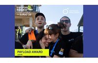 1η θέση στην κατηγορία Payload για την φοιτητική ομάδα ASPIRE στον διαγωνισμό EUROC